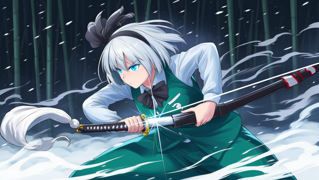 V4,5　東方　魂魄妖夢　抜刀