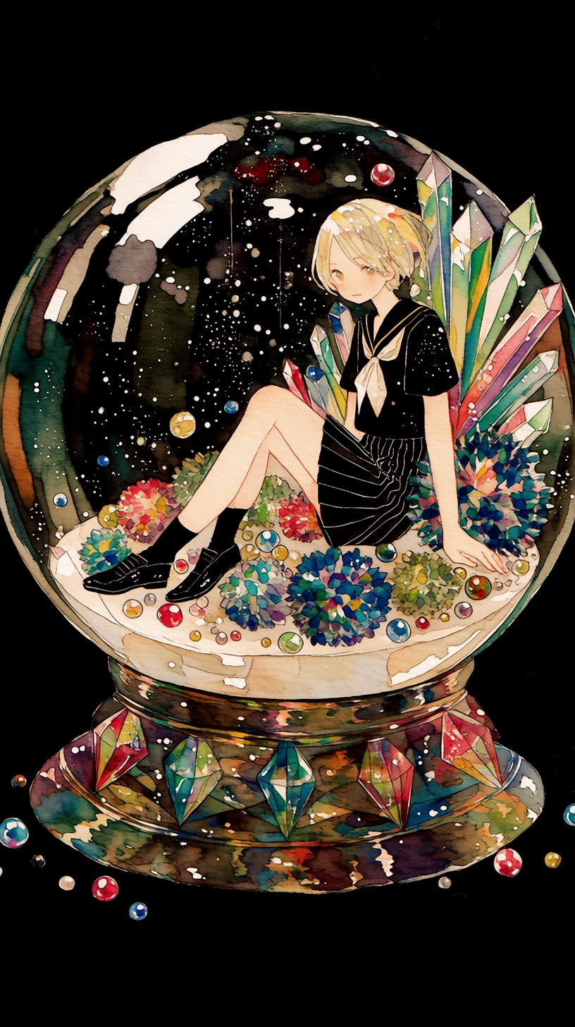 Beautiful Boy x Terrarium Series Vol.02 | の人気AIイラスト・グラビア