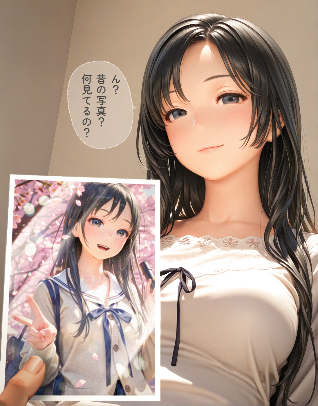 何ニヤニヤしてるの？ セーンセイ？ | の人気AIイラスト・グラビア