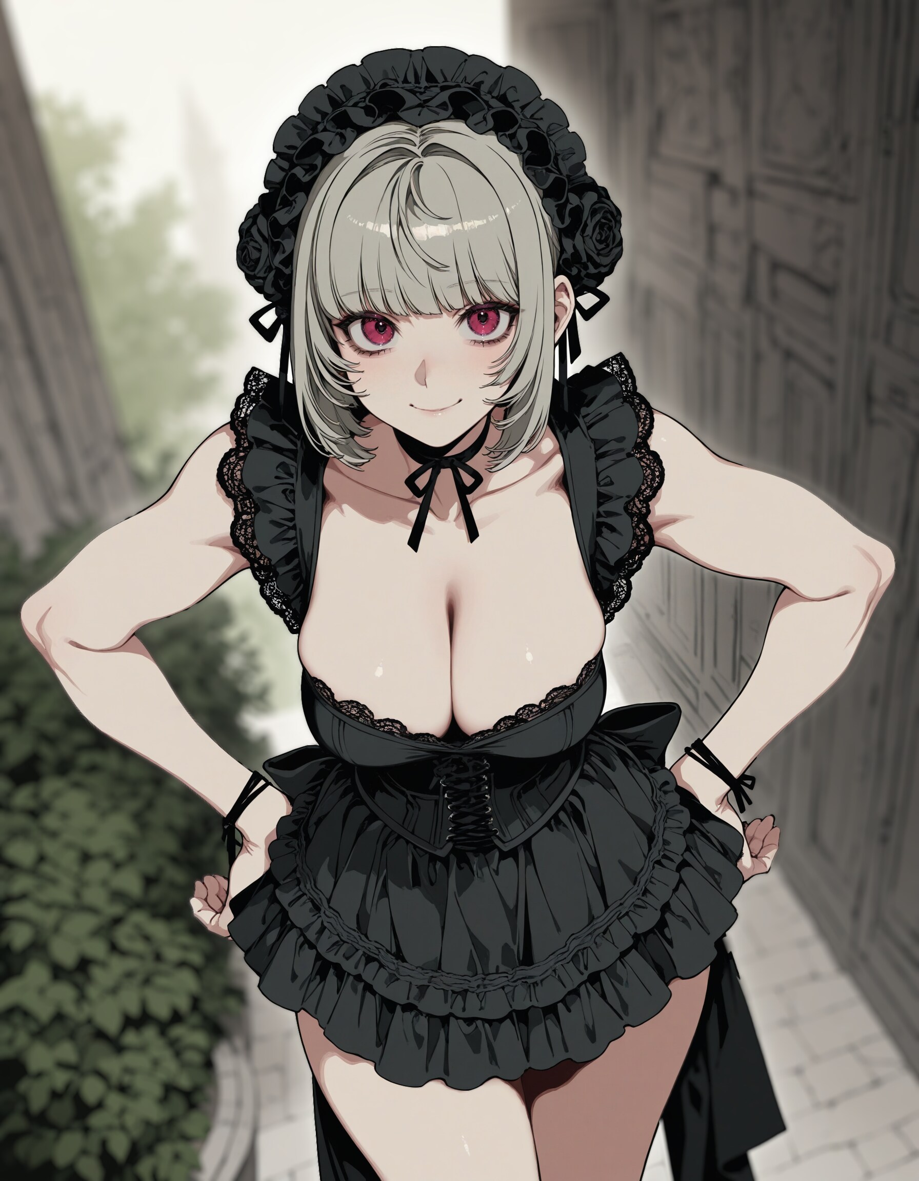 どこを見ているの？ | の人気AIイラスト・グラビア