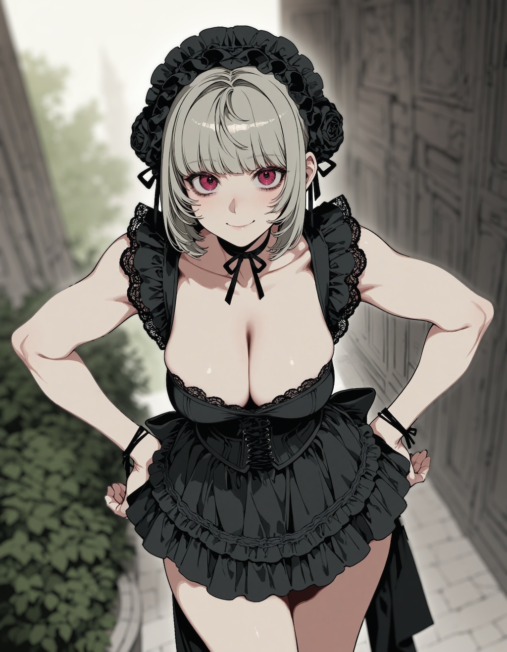 どこを見ているの？