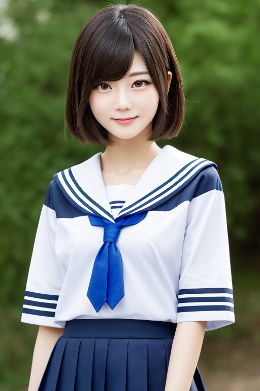 117　伝統的セーラー服に挑む