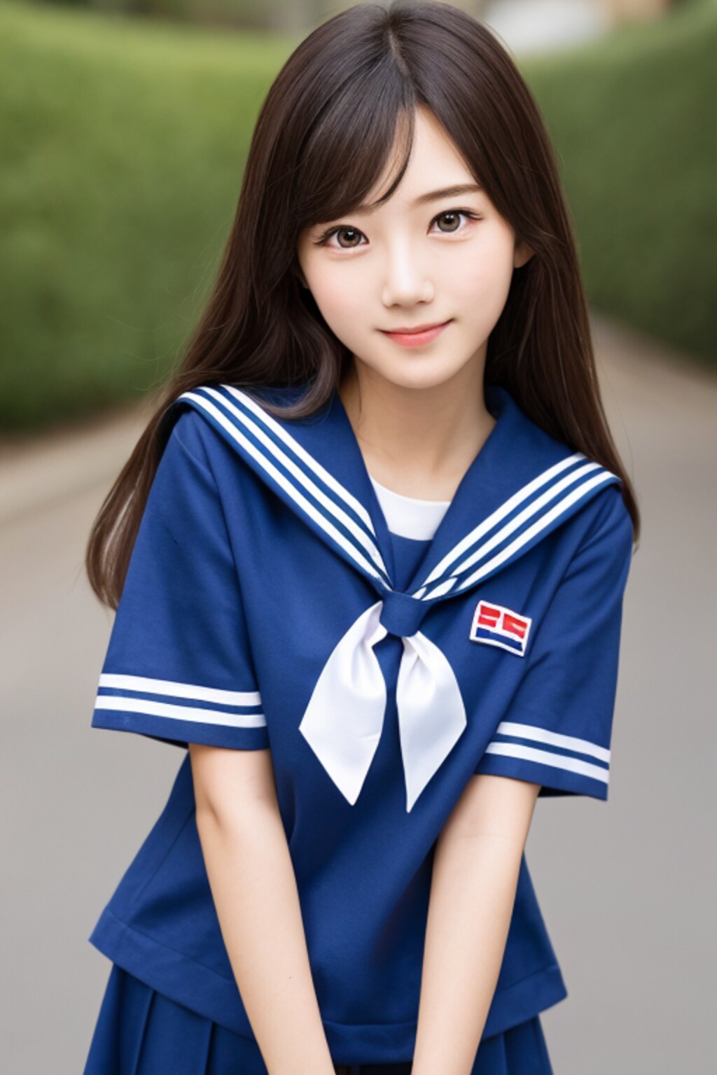 117　伝統的セーラー服に挑む