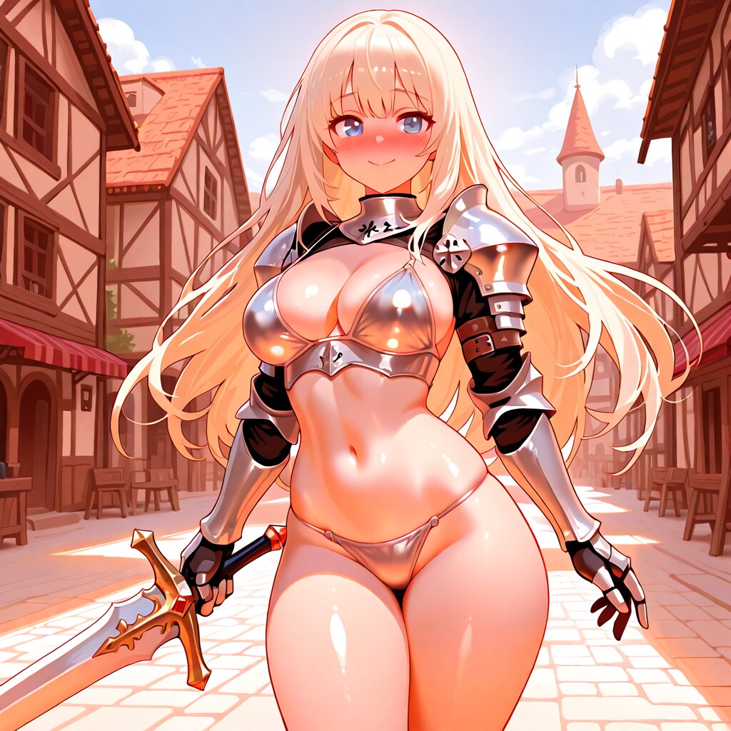 ビキニアーマー姫騎士さん