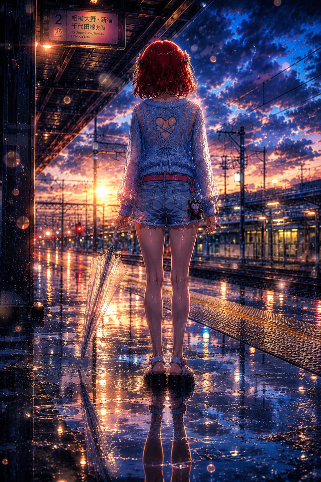 雨上がり、君の背中を抱きしめたくて