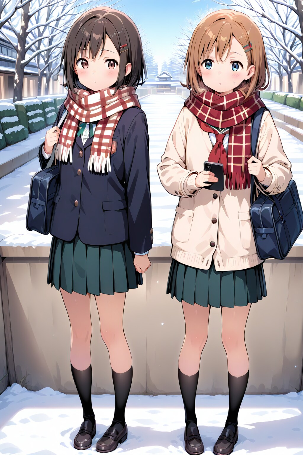 冬 | の人気AIイラスト・グラビア