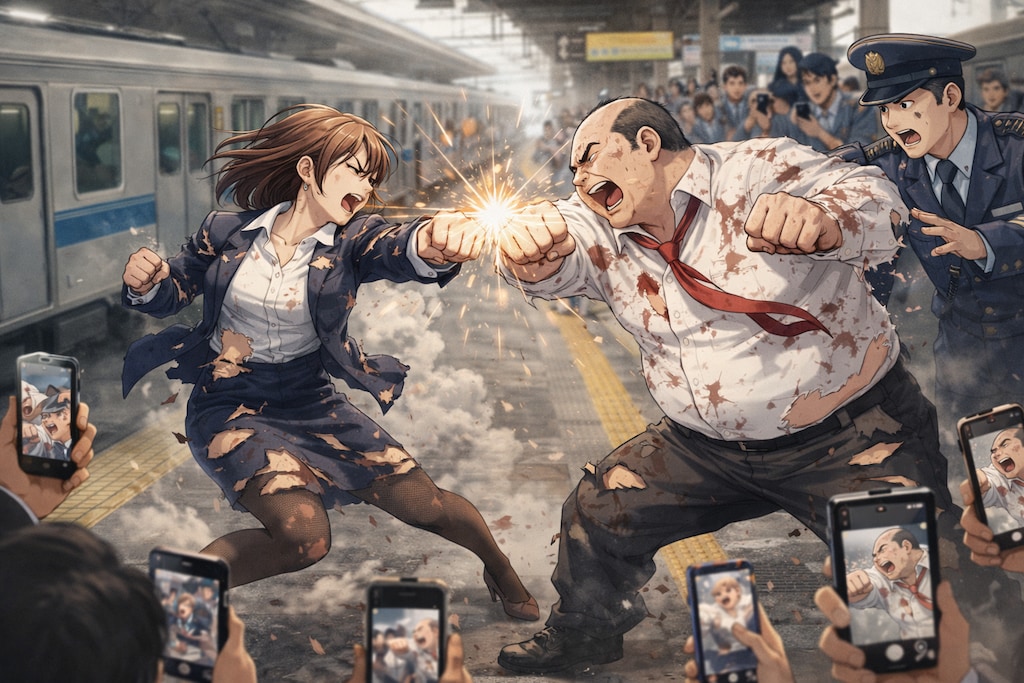 OLとおじさんの戦い