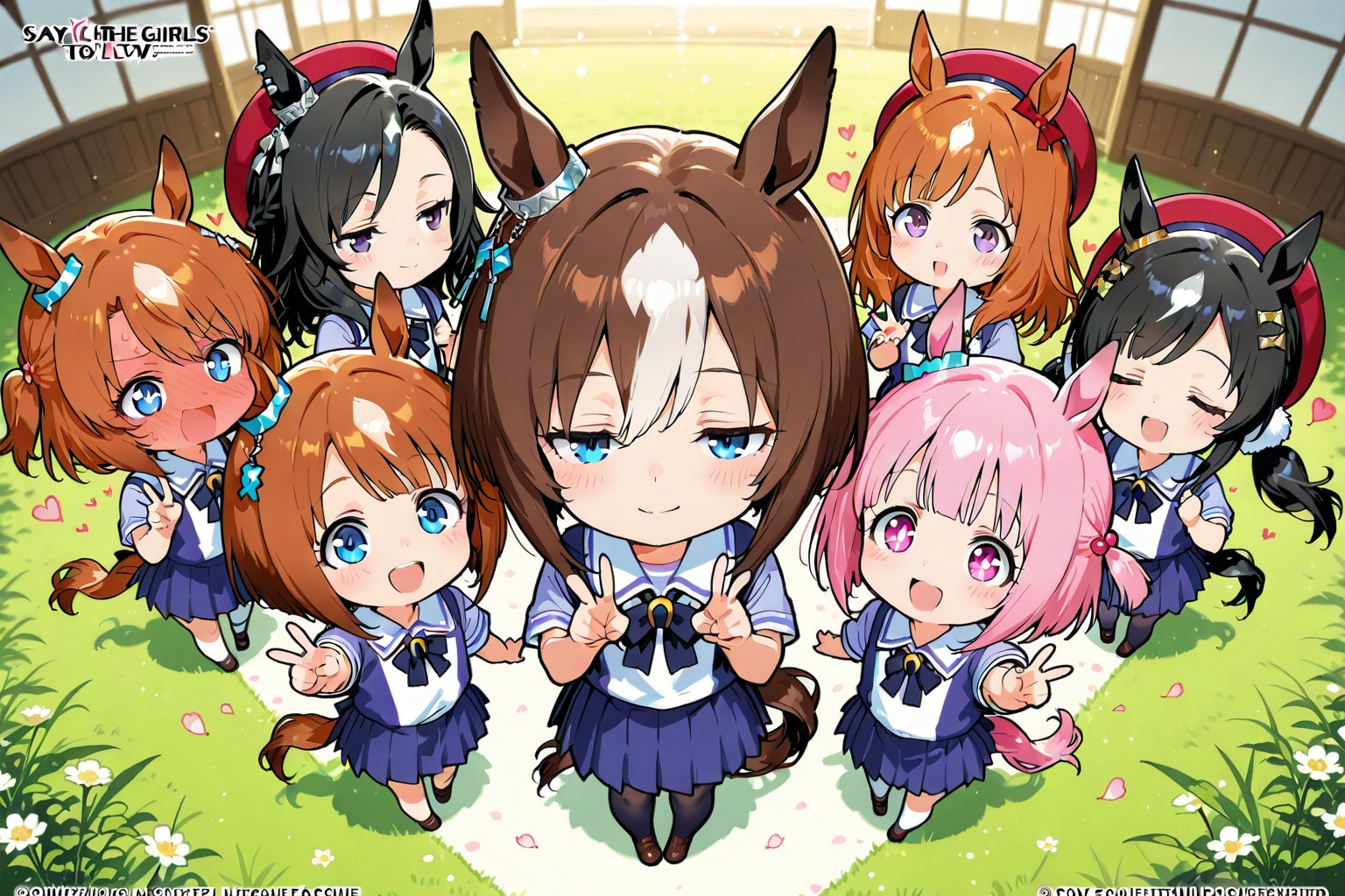 集合だよ-♪。 | の人気AIイラスト・グラビア