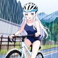 雨の日でもサイクリング 3枚目