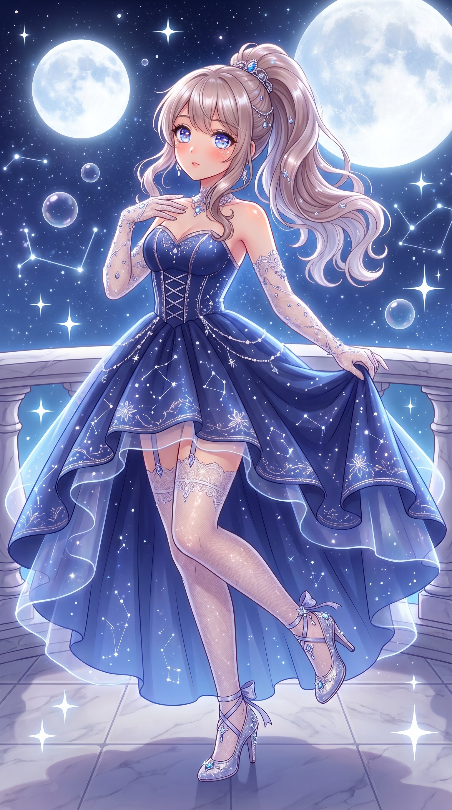 月夜の星座の舞姫