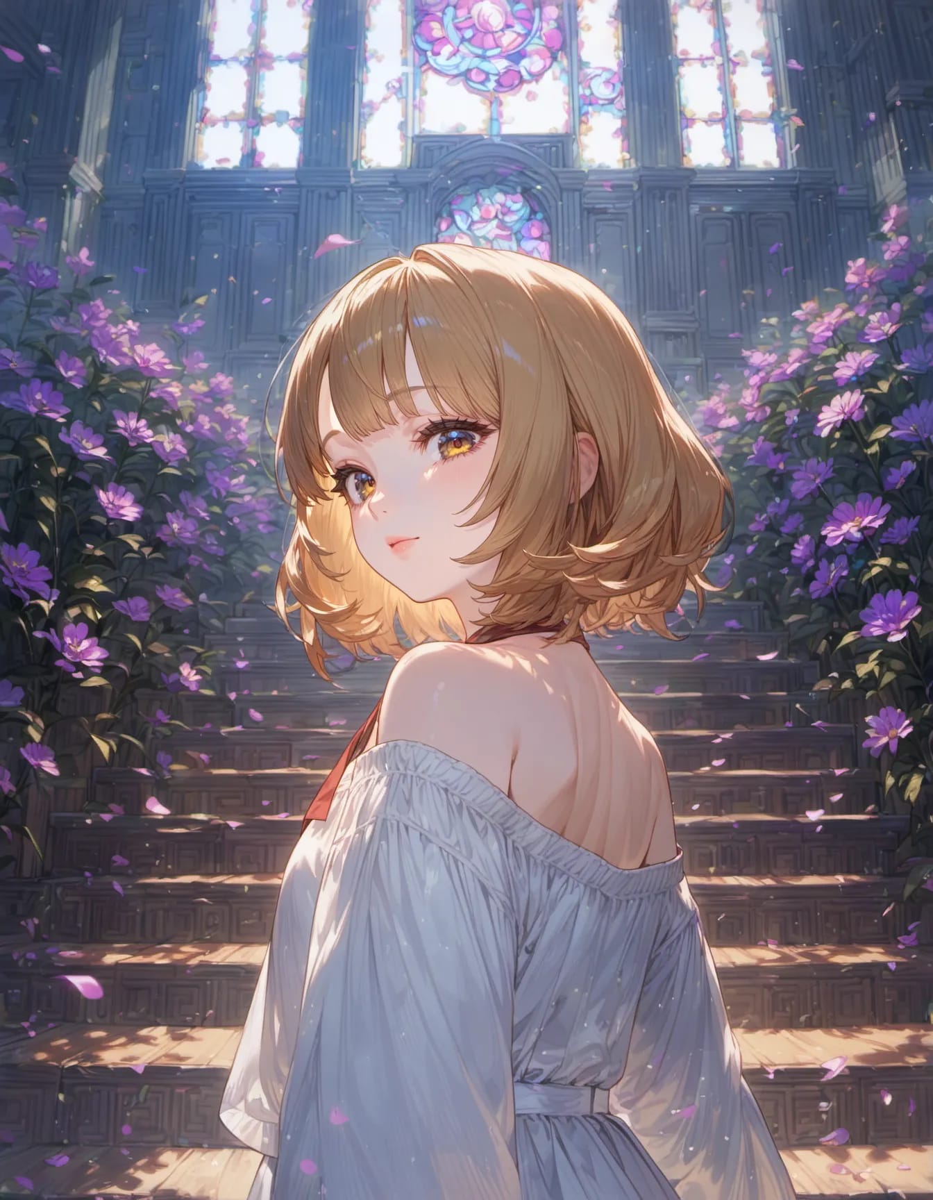 The Stairway of Violet Memories
