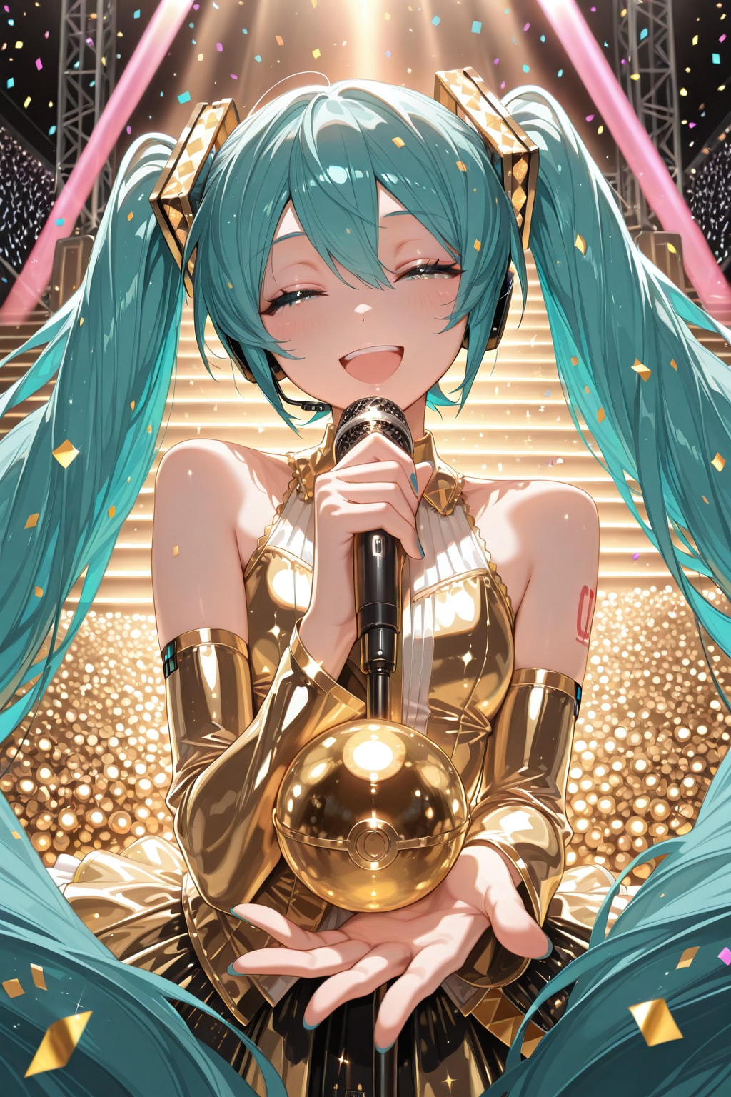 ミクの日 | の人気AIイラスト・グラビア