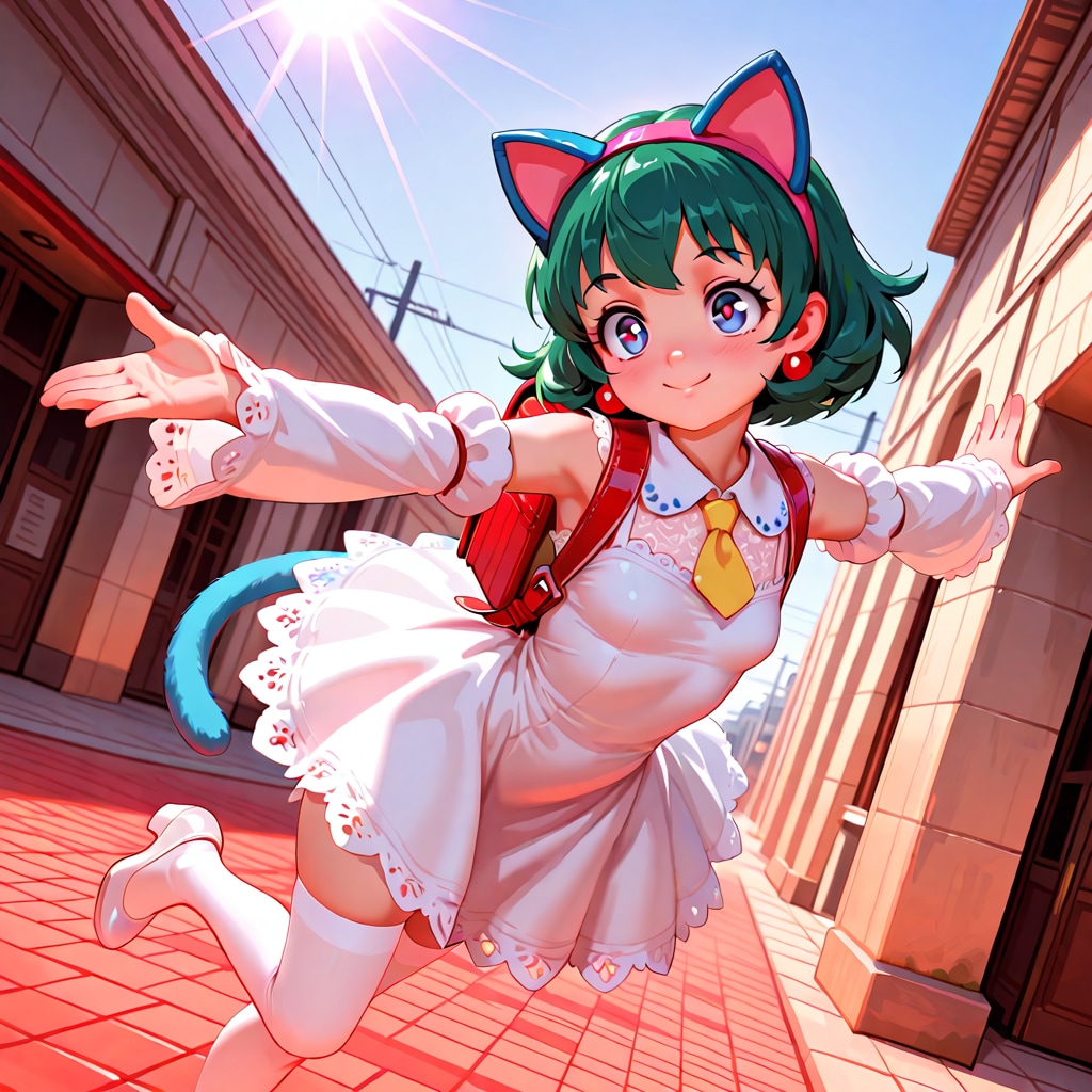 白レースデルタもん