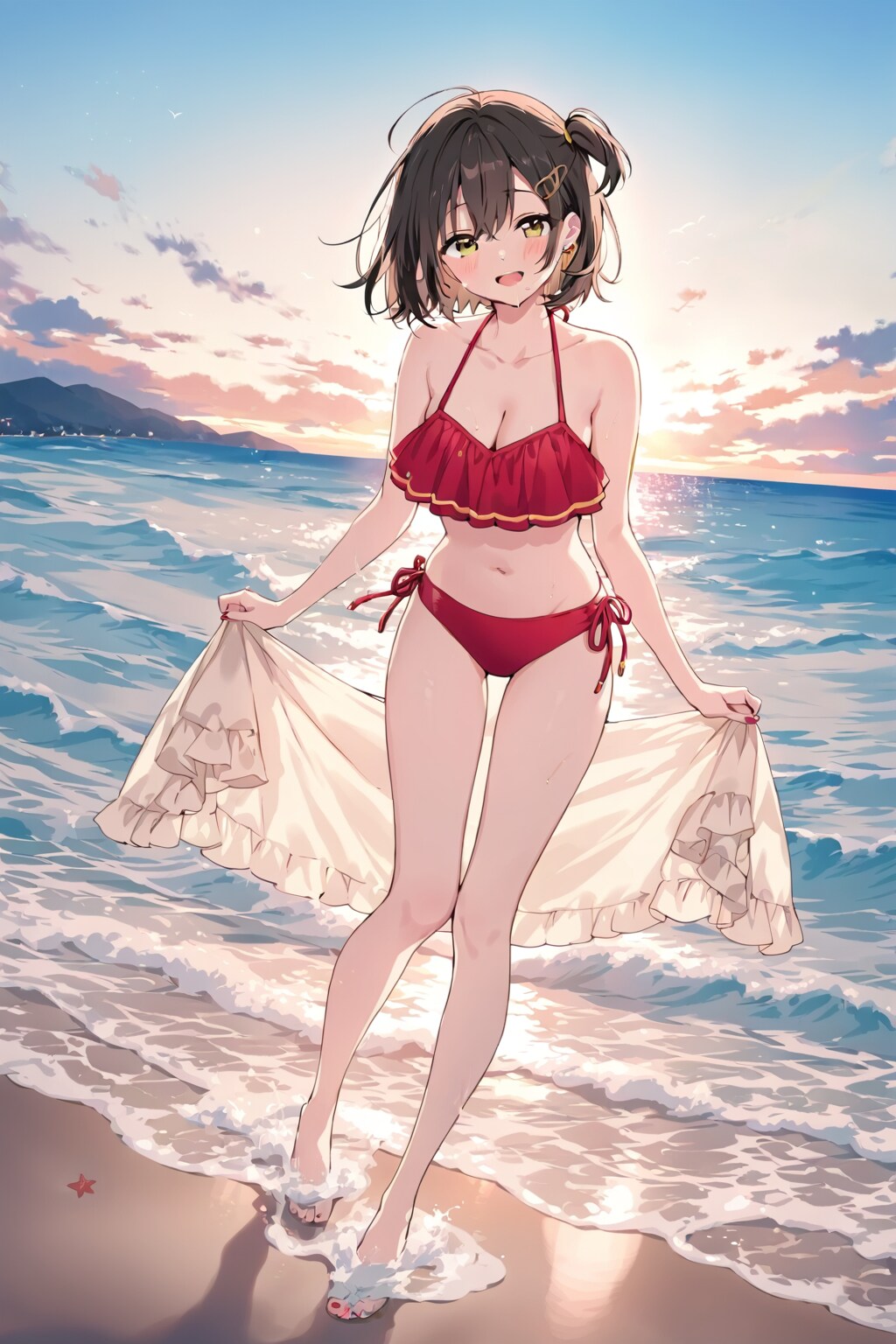 水着の彼女