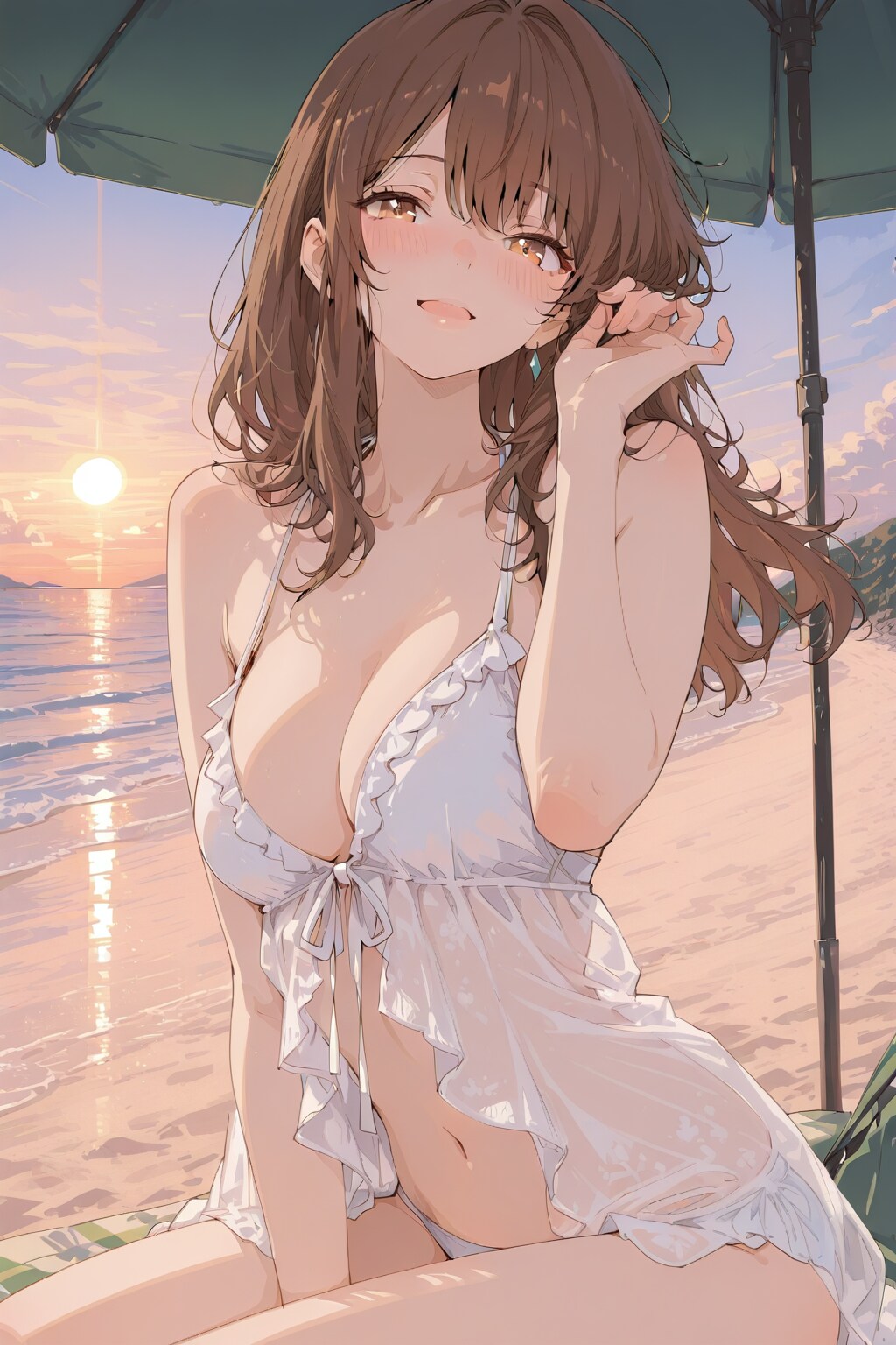 気持ちいい朝ねぇ〜、最高じゃん❤