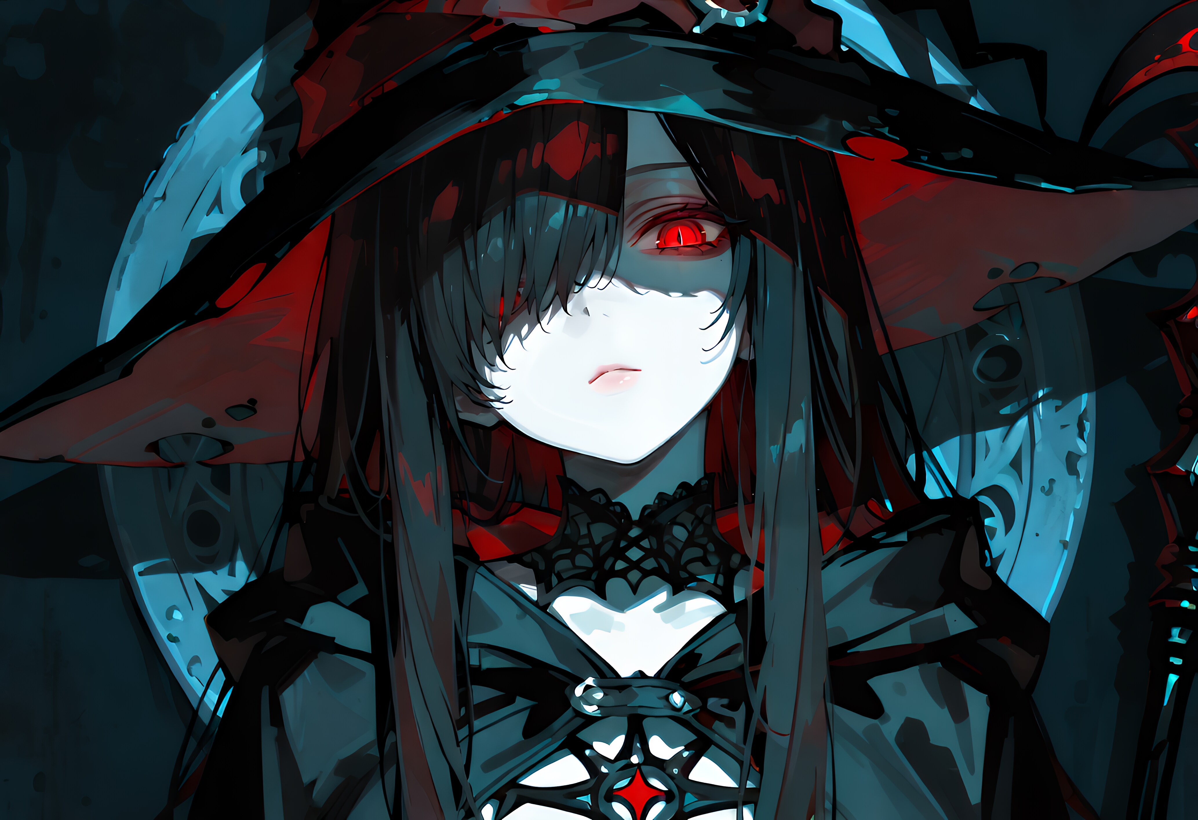 黒の魔女 | の人気AIイラスト・グラビア