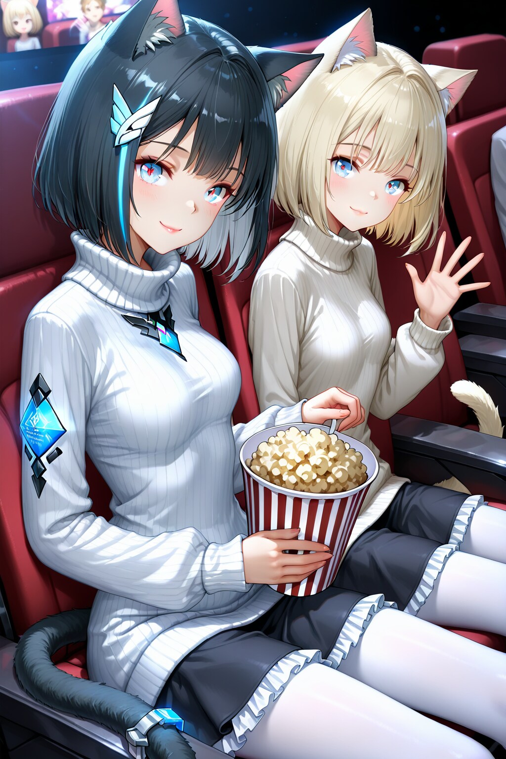 ポップコーンコンボ、大儀であった♡