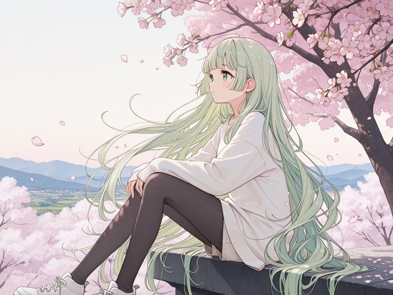 桜薫る | の人気AIイラスト・グラビア