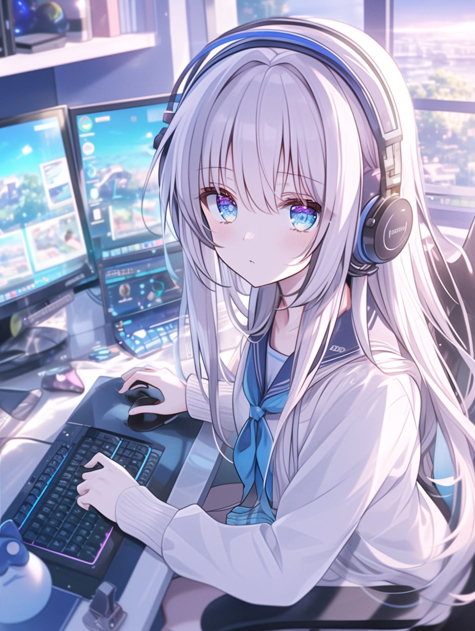 今配信中なんだけど？ | の人気AIイラスト・グラビア