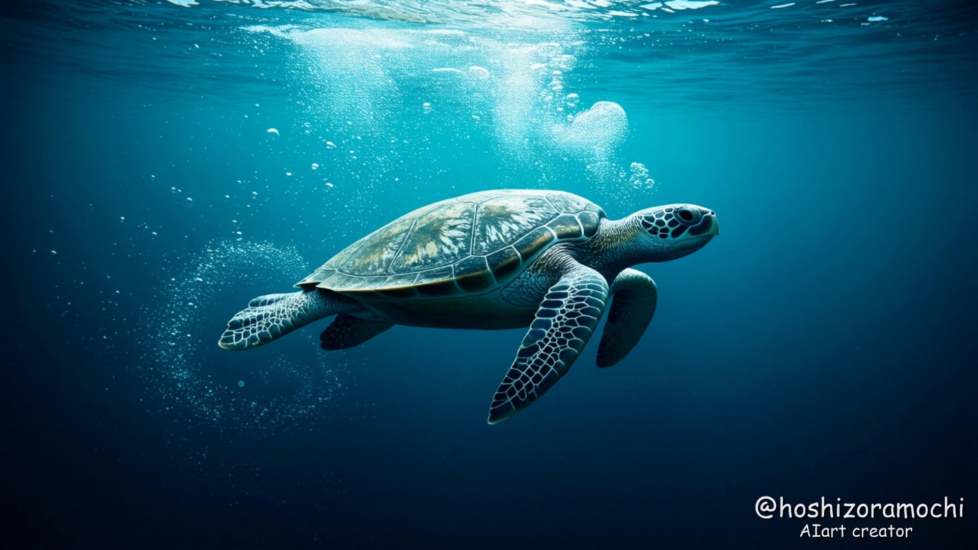 泡のヴェールに包まれた深淵の巡礼者 - Pilgrim of the Abyss, Enveloped in a Veil of Foam | の人気AIイラスト・グラビア