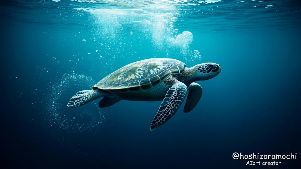 泡のヴェールに包まれた深淵の巡礼者 - Pilgrim of the Abyss, Enveloped in a Veil of Foam