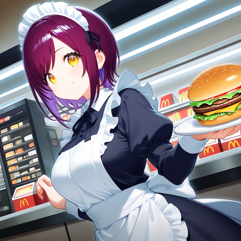 こんにちは（挨拶メイドの芽衣ちゃん）