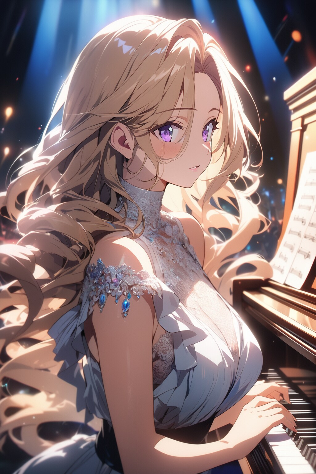 美女ピアニスト