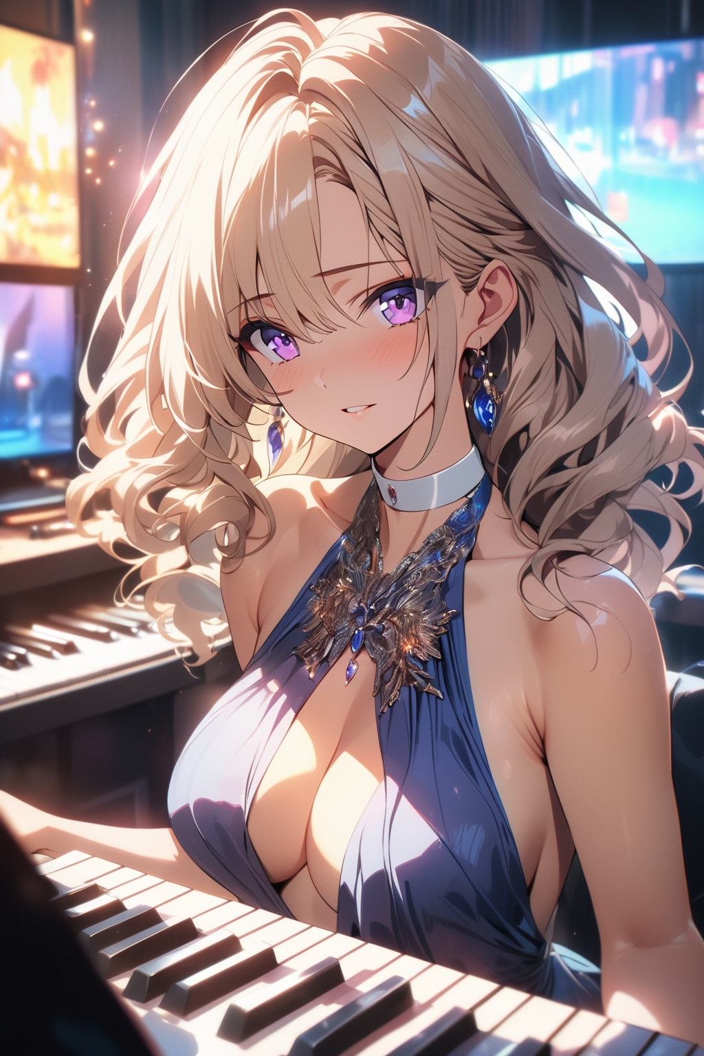 美女ピアニスト