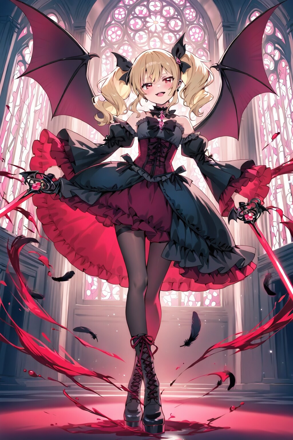 ブラッディ―魔法少女 | の人気AIイラスト・グラビア