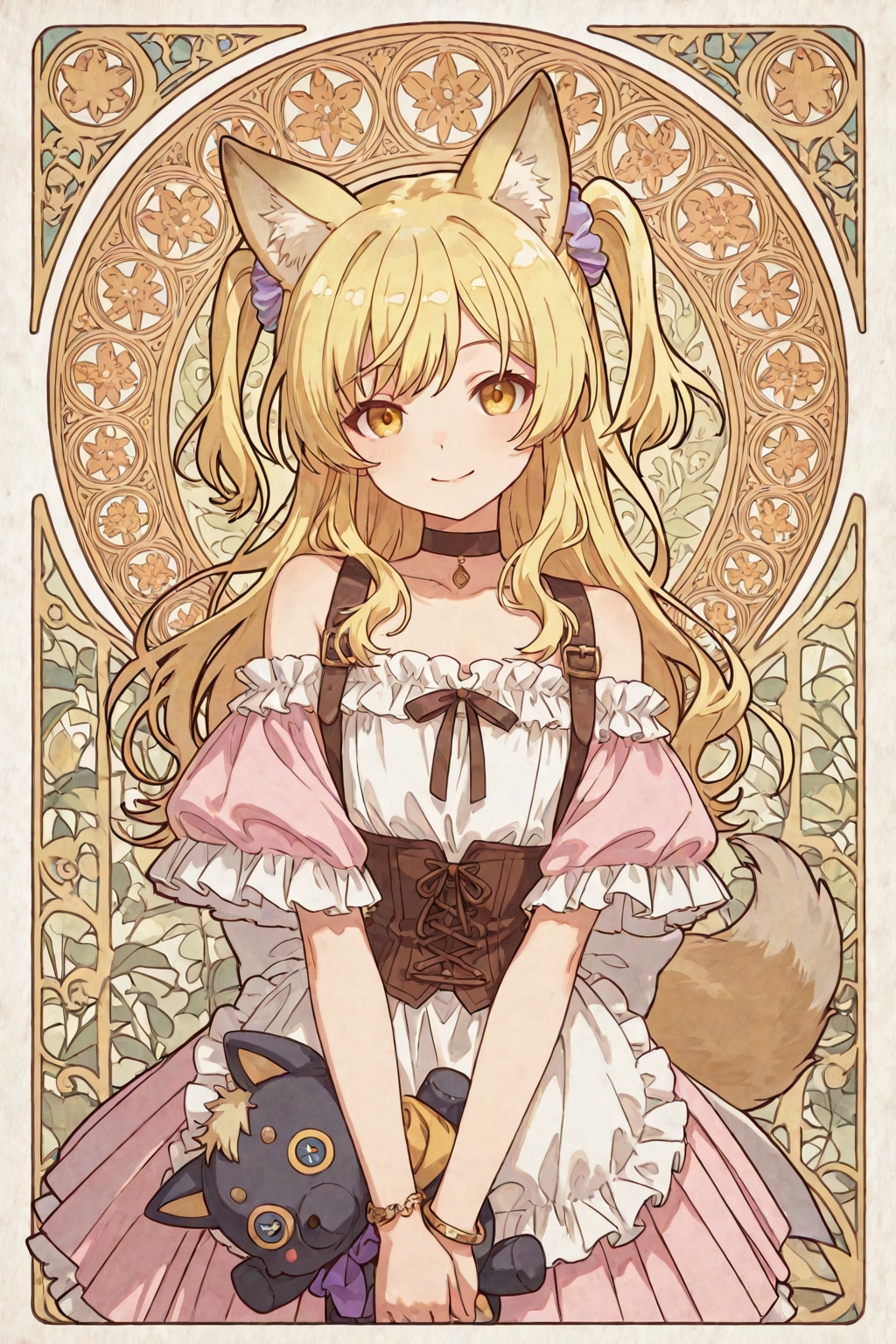 ミラちゃんとぬいぐるみ | の人気AIイラスト・グラビア