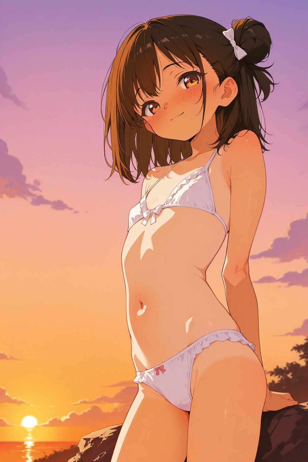日焼けロリ