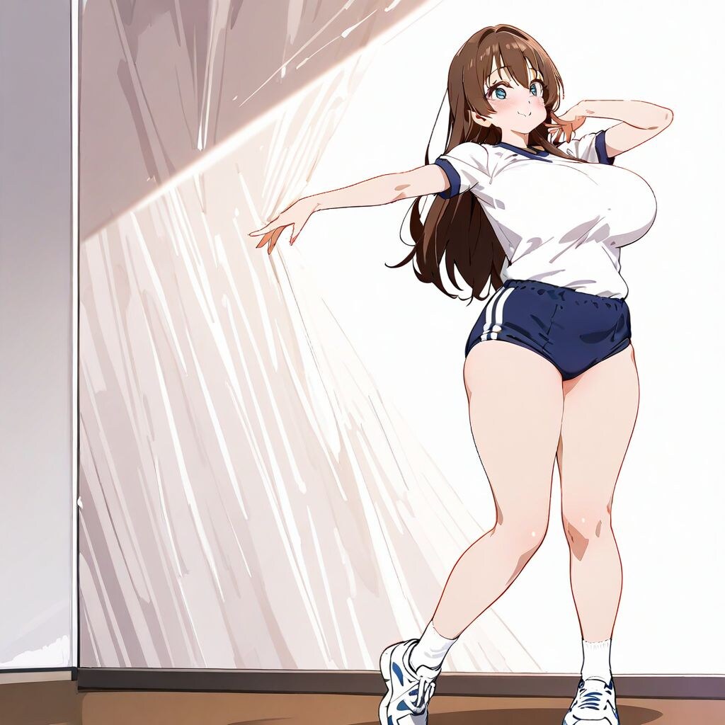 ブルマ姿の由紀先生