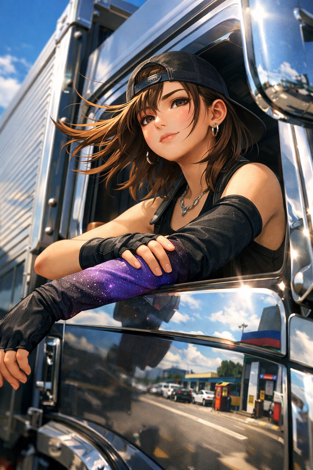 ★長距離トラック | の人気AIイラスト・グラビア