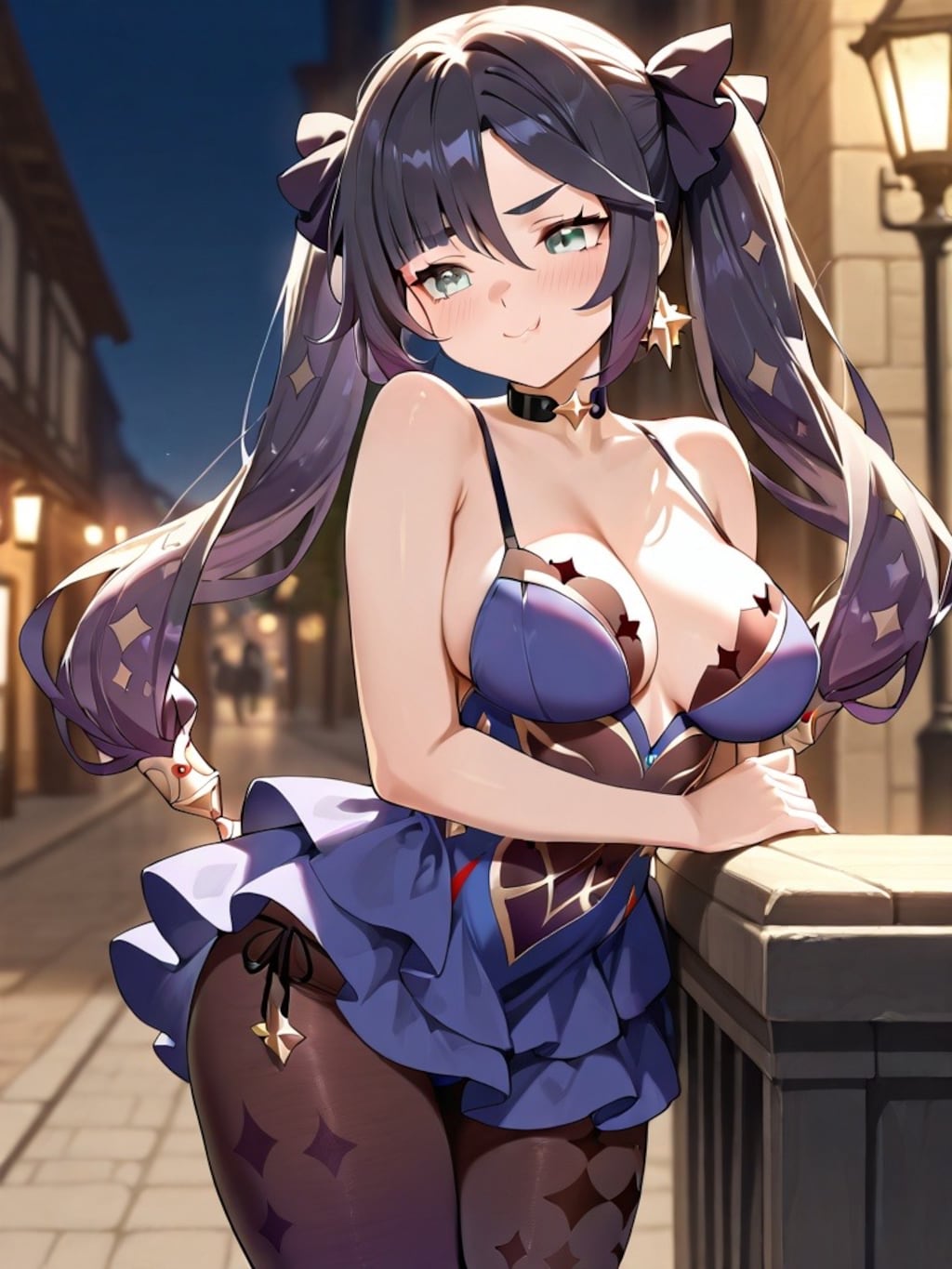 成熟したモナと外で❤️する話