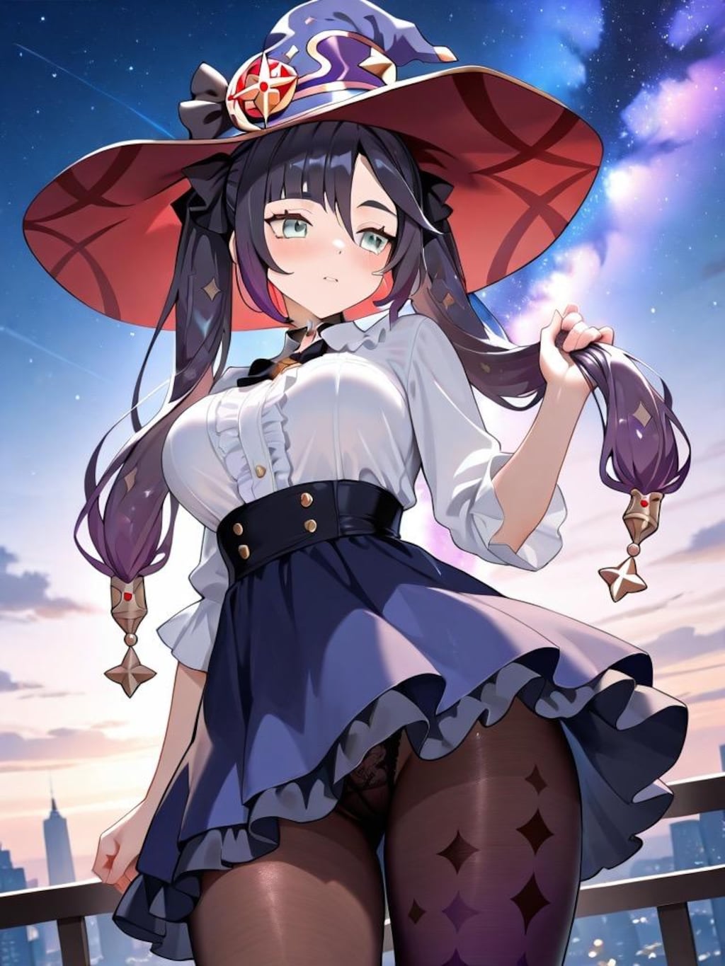 成熟したモナと外で❤️する話