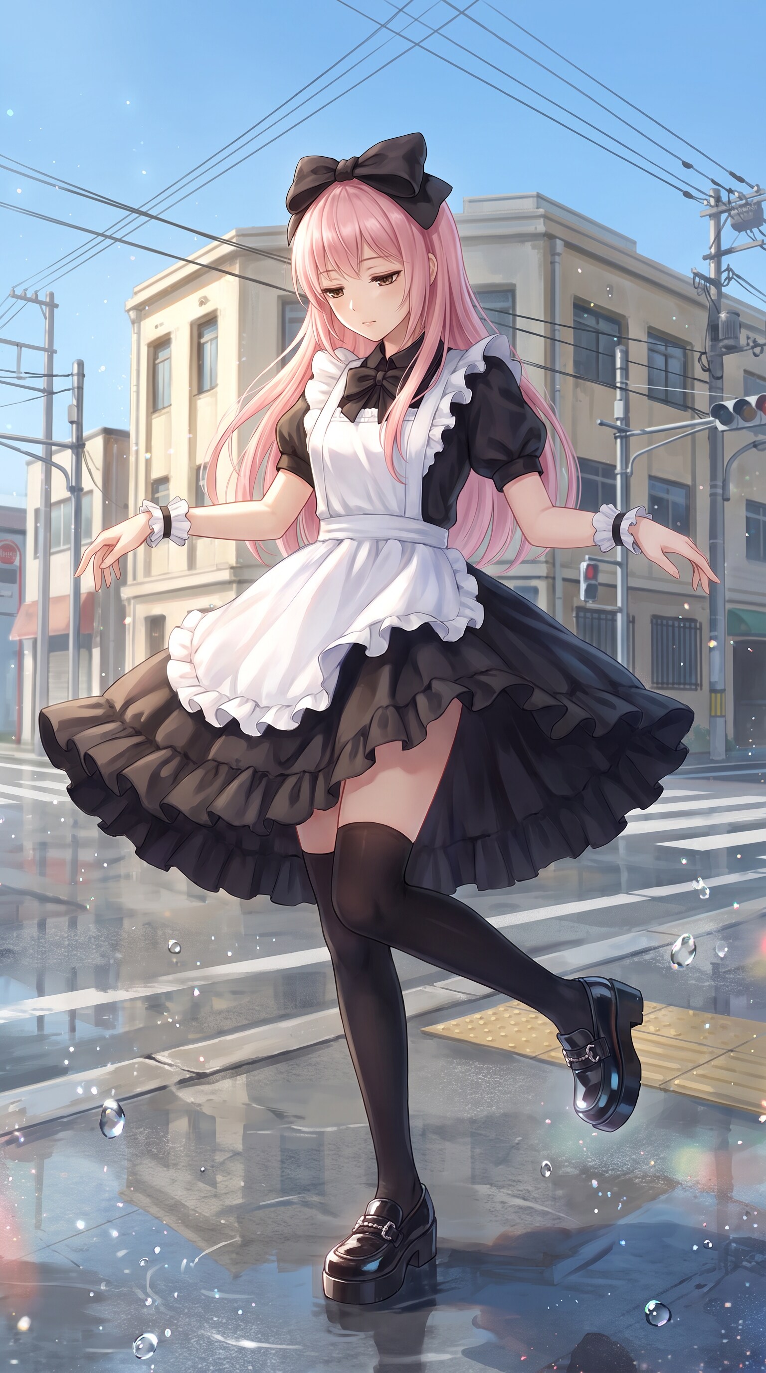 黒蝶街影舞 | の人気AIイラスト・グラビア