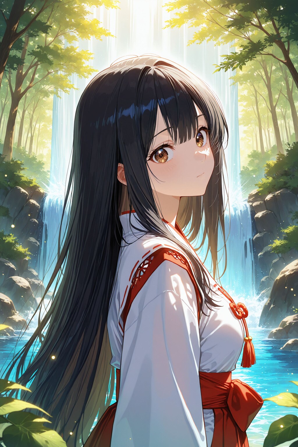 異世界神社の巫女さん（神楽さん）