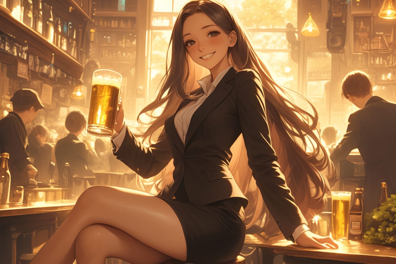 乾杯‼️🍻✨261 | の人気AIイラスト・グラビア