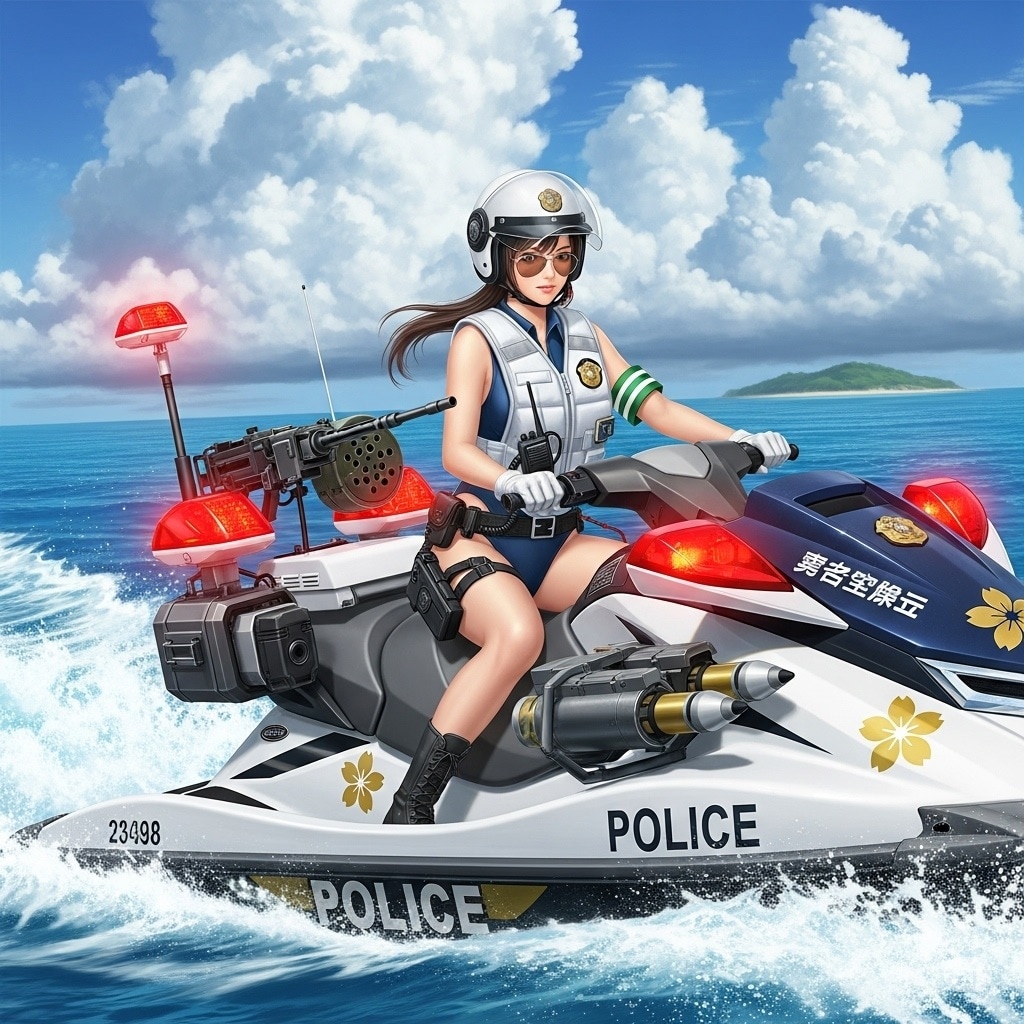 武装水上バイク