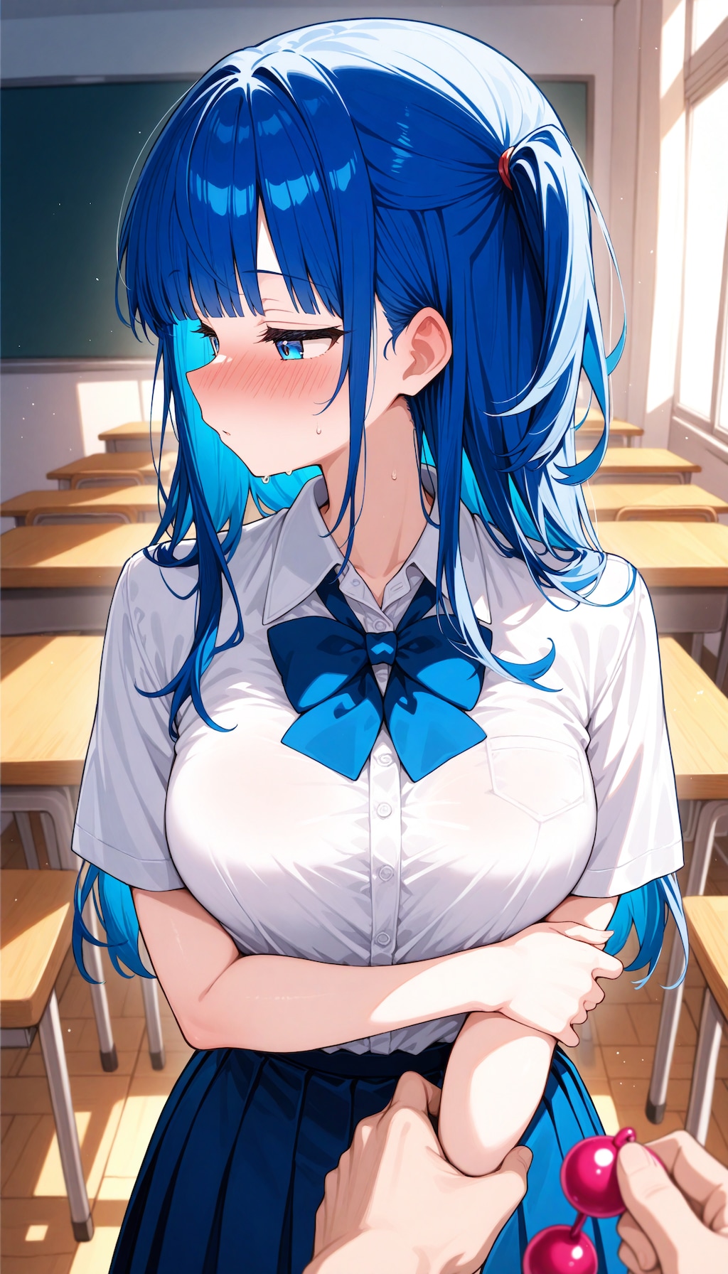 あぅ…♥ お尻抜いちゃやぁぁ…♥