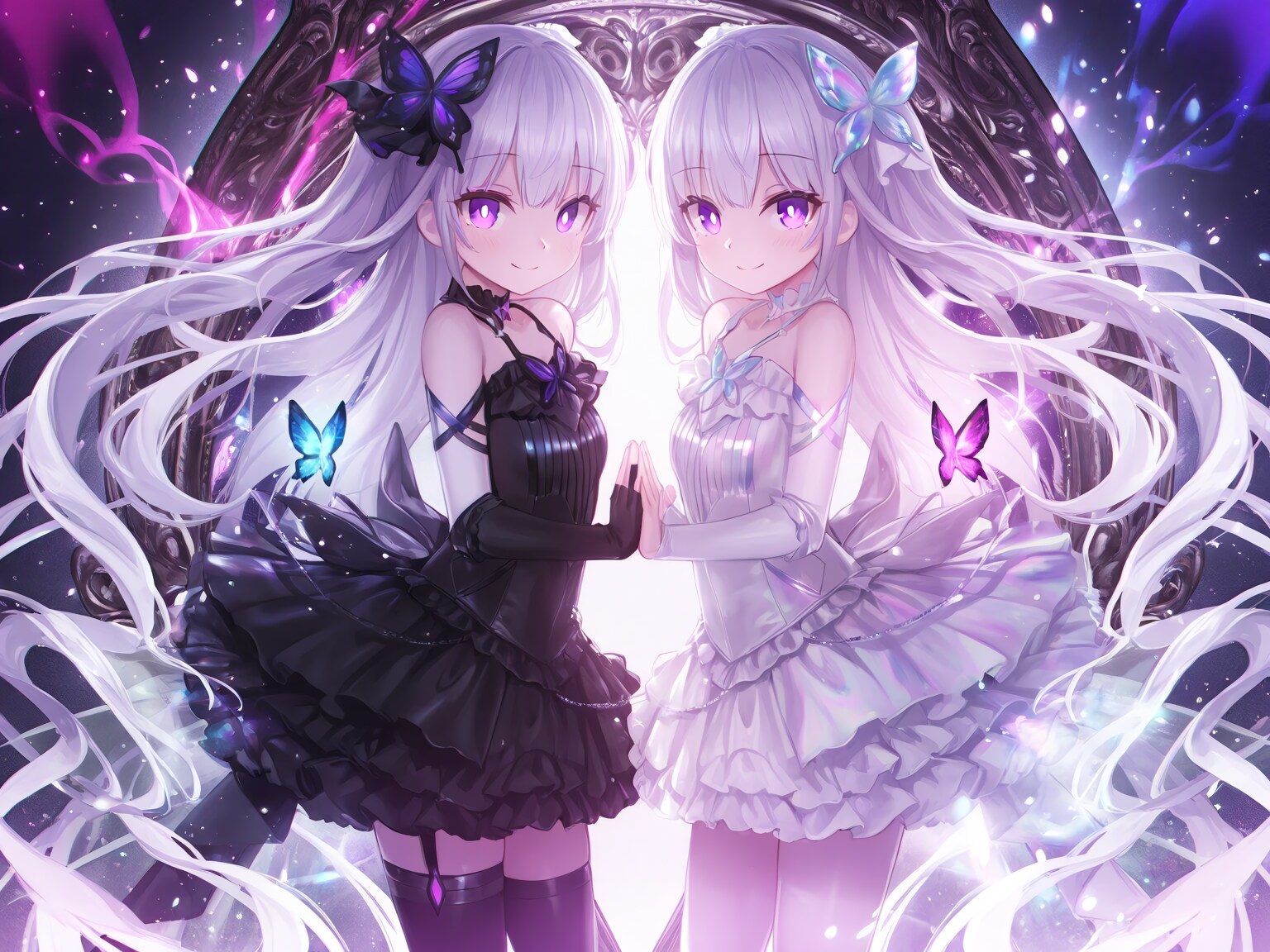 白と黒のアイドル