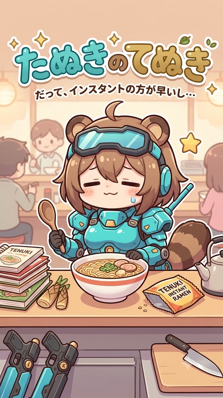 たぬきのてぬき
