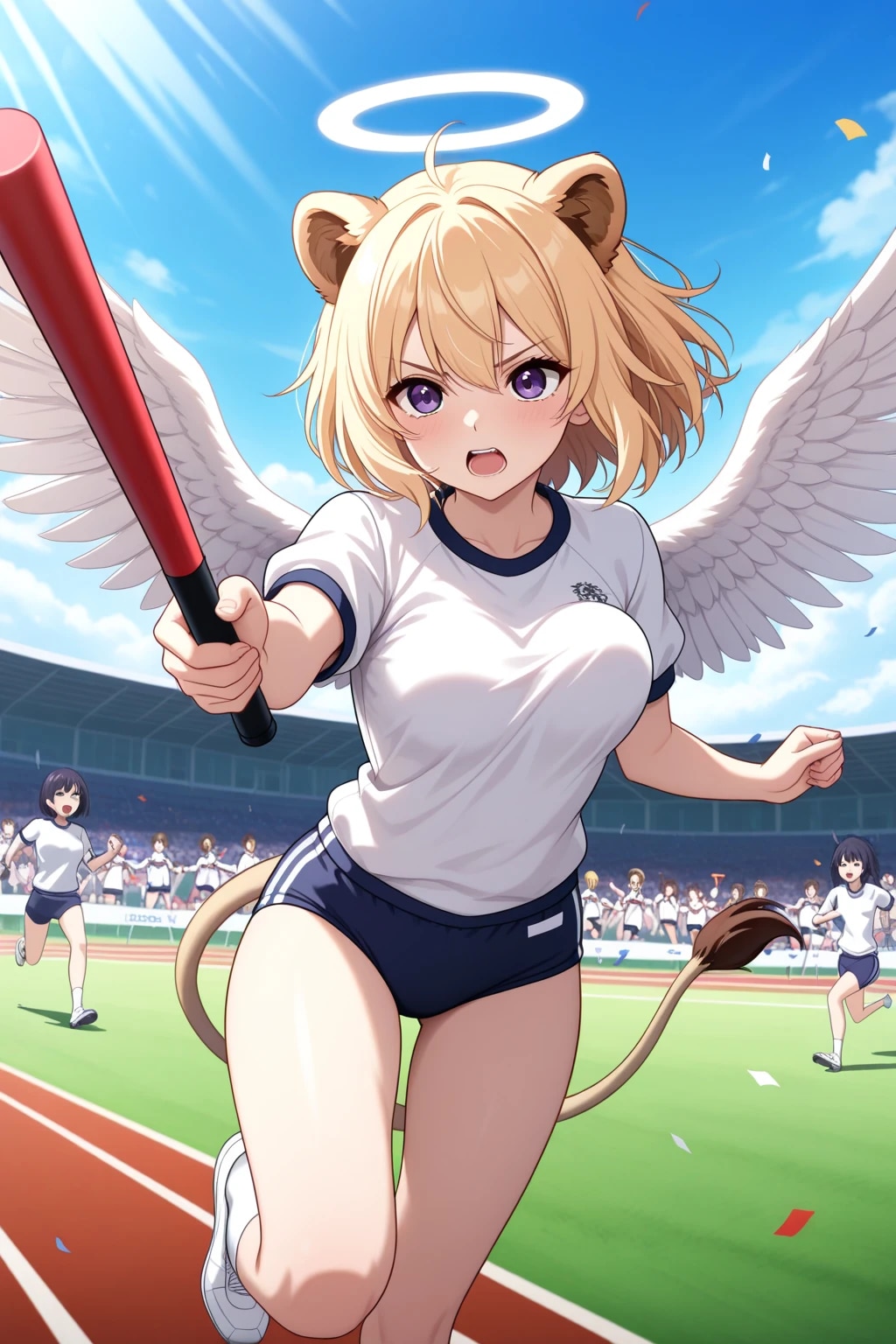 バトンリレー