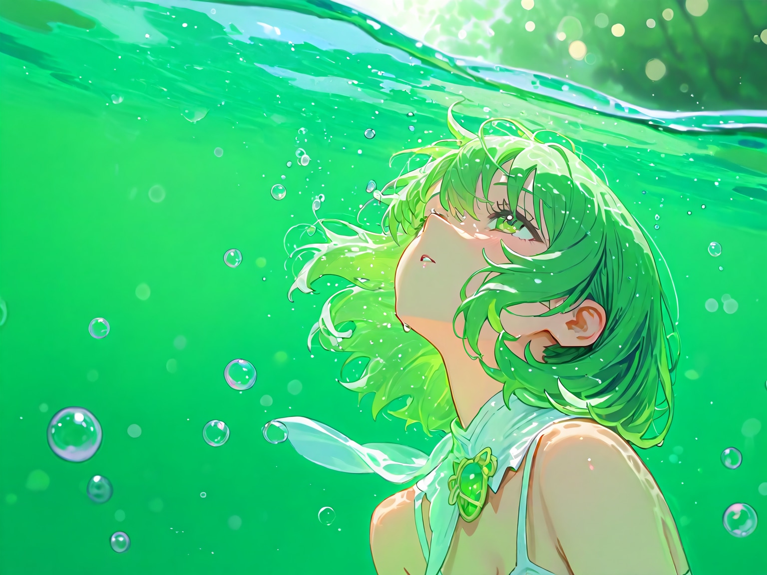 水面下