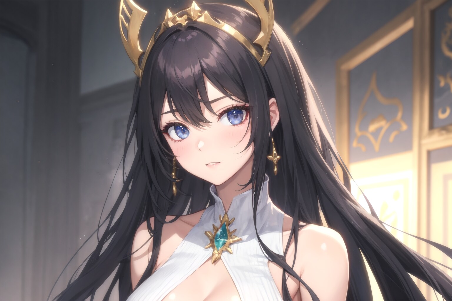 ファンタジーゲームに出そうなお姫様
