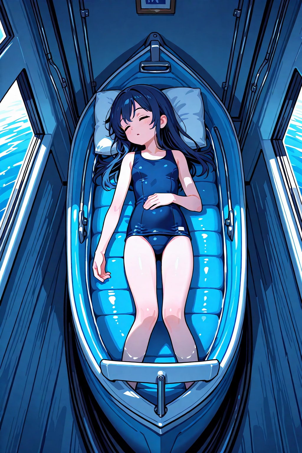 発見された少女