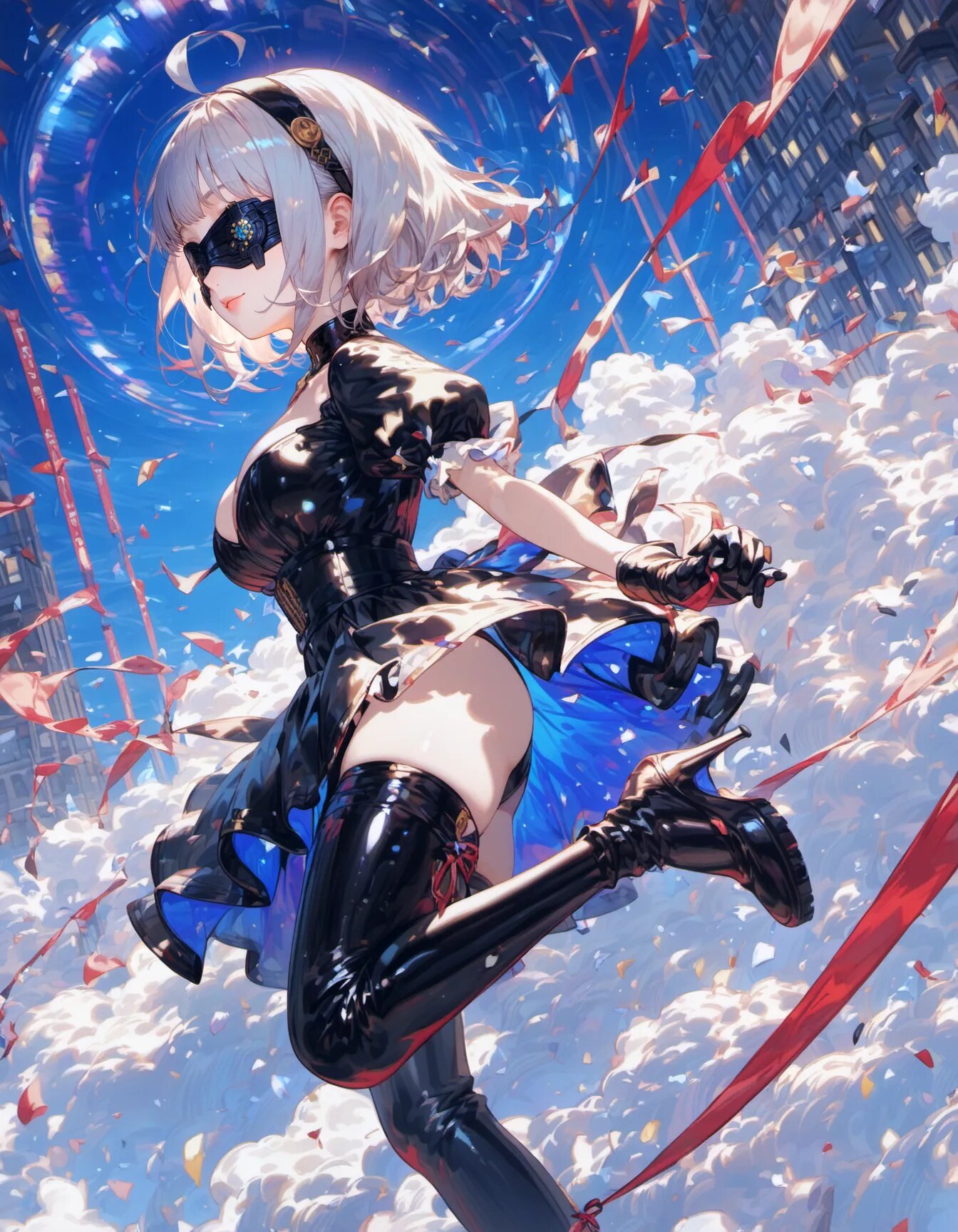 Blind Justice in the Sky
