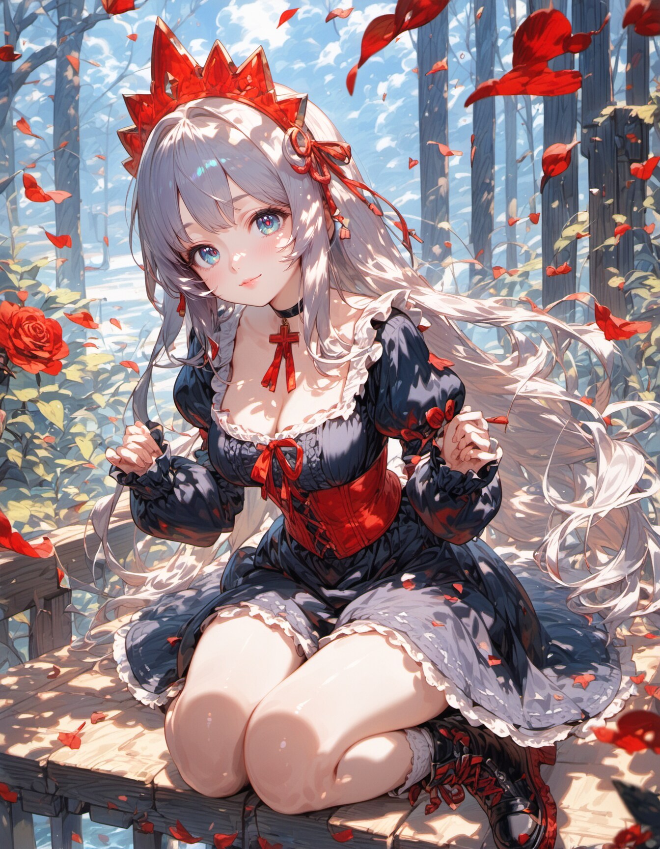 The Red Queen's Rest | の人気AIイラスト・グラビア