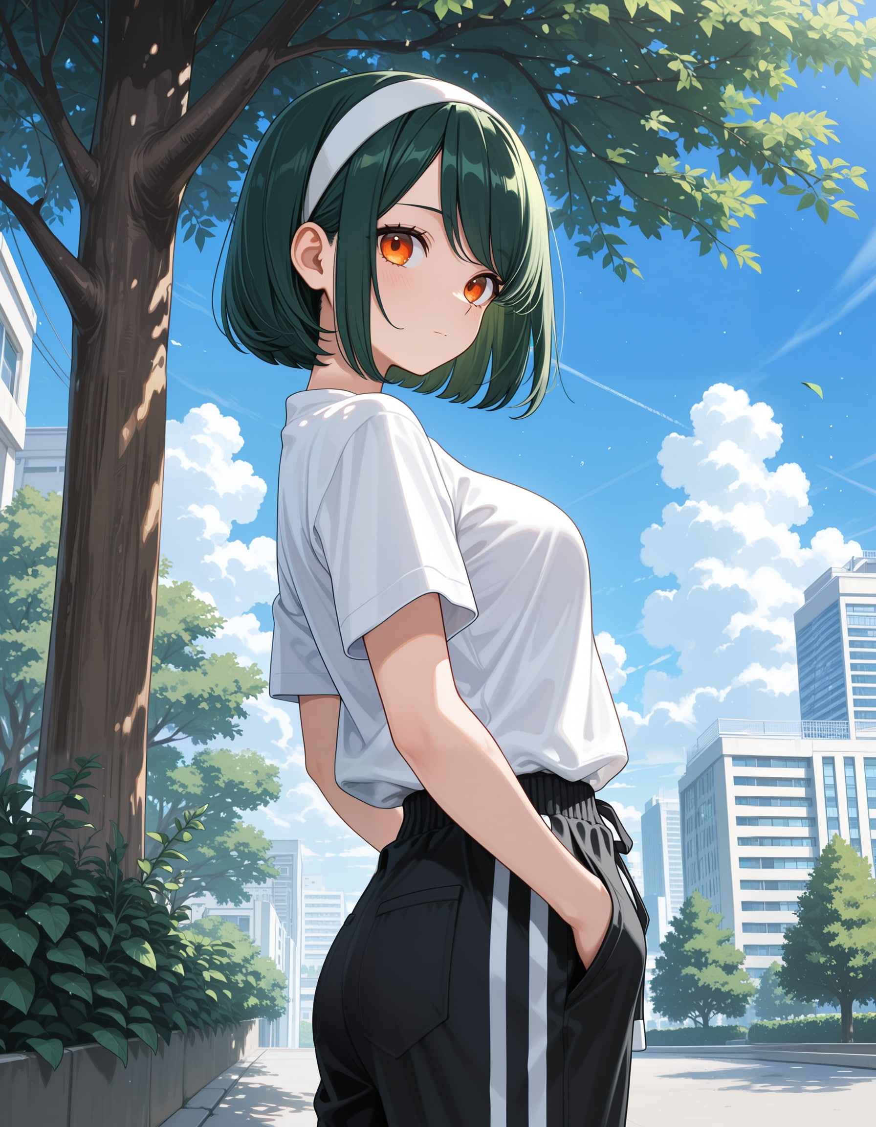 スウェットパンツの翠梨ちゃん
