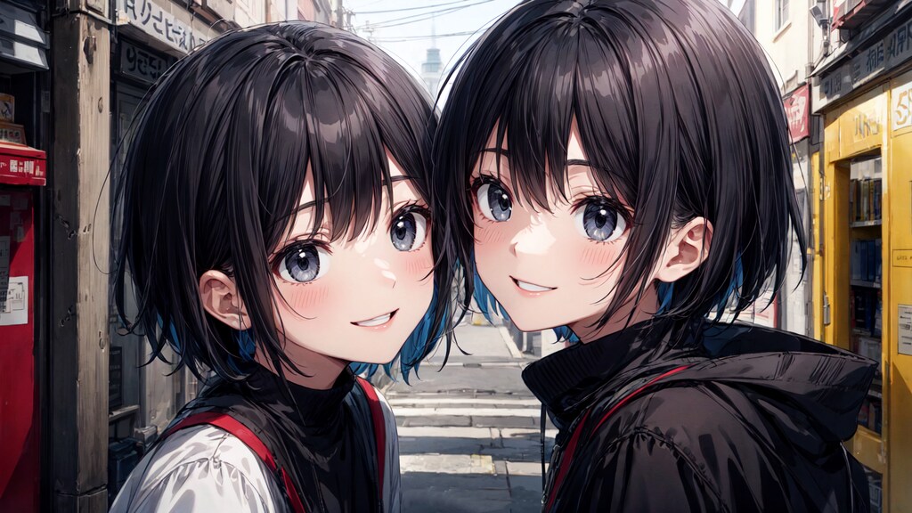 ツーショット